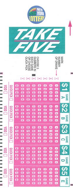 new york state lotto take 5 results